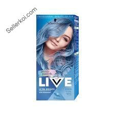 Schwarzkopf LIVE Pretty Pastels Semi-Permanent Hair Dye - Denim Steel P121